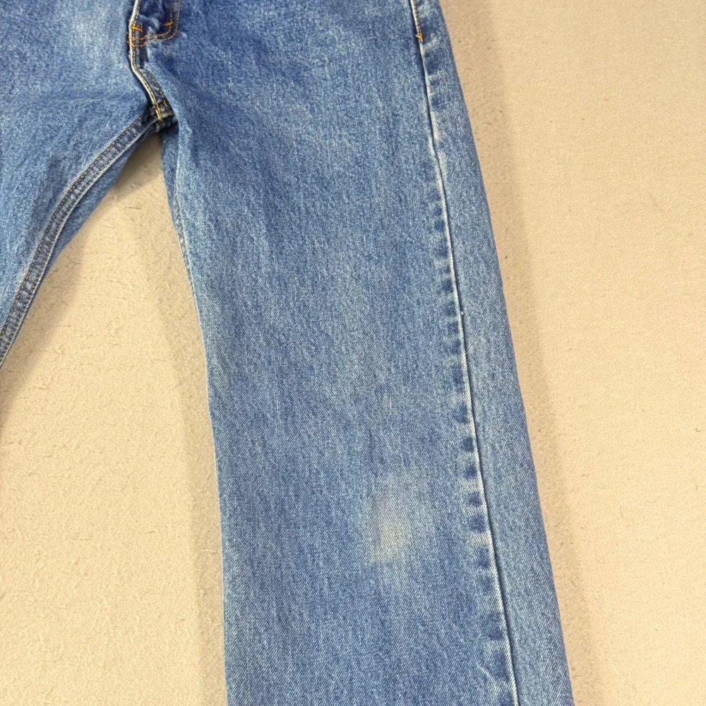 Levis 505 Regular Fit Straight Leg Jeans Mens 31x34 Blue Denim Medium Wash